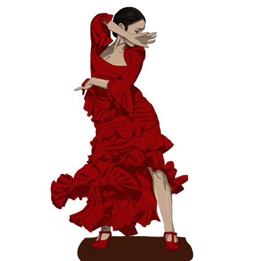 Magnet danse flamenco